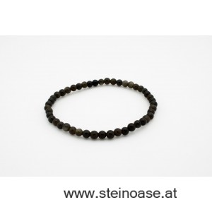 Armband Goldobsidian 4mm